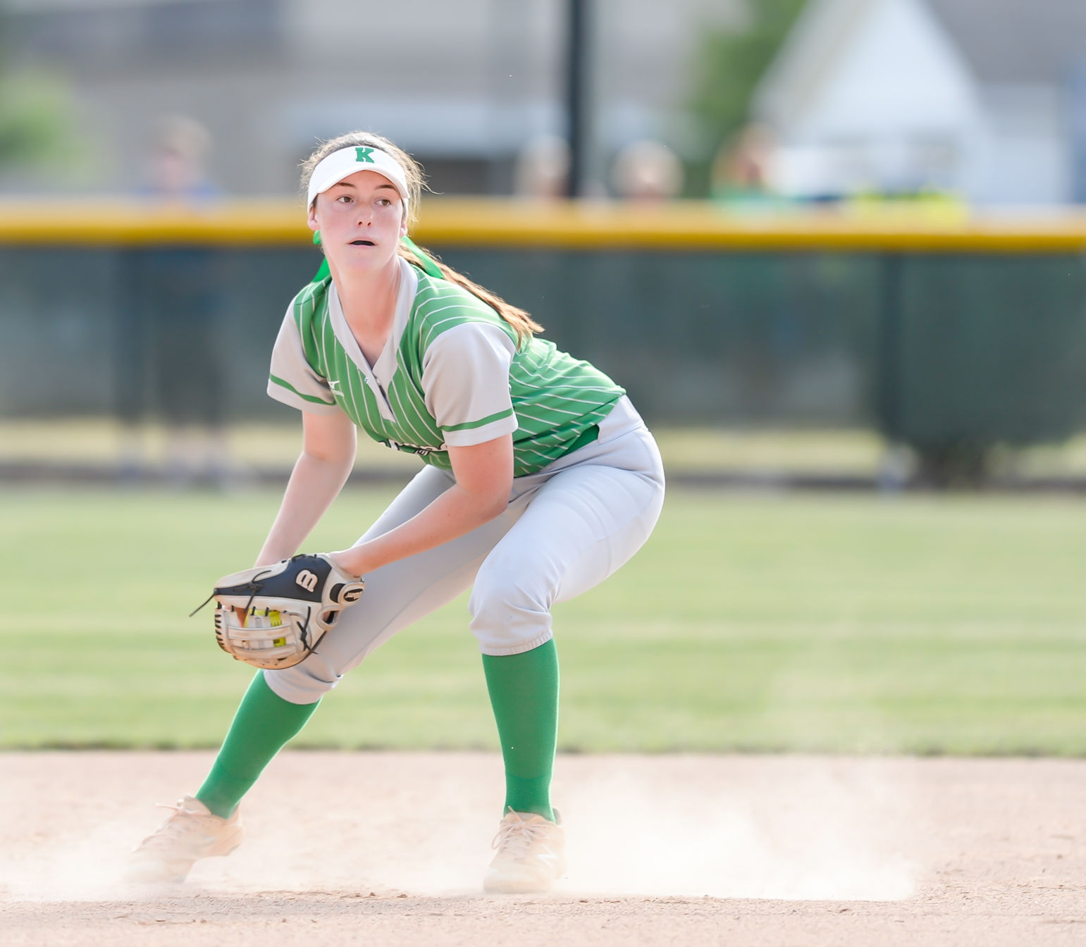 Friday night softball action